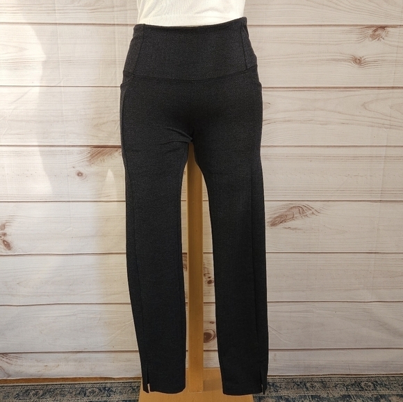 Athleta Delancey Herringbone Tight in Navy Size XS - Picture 3 of 11